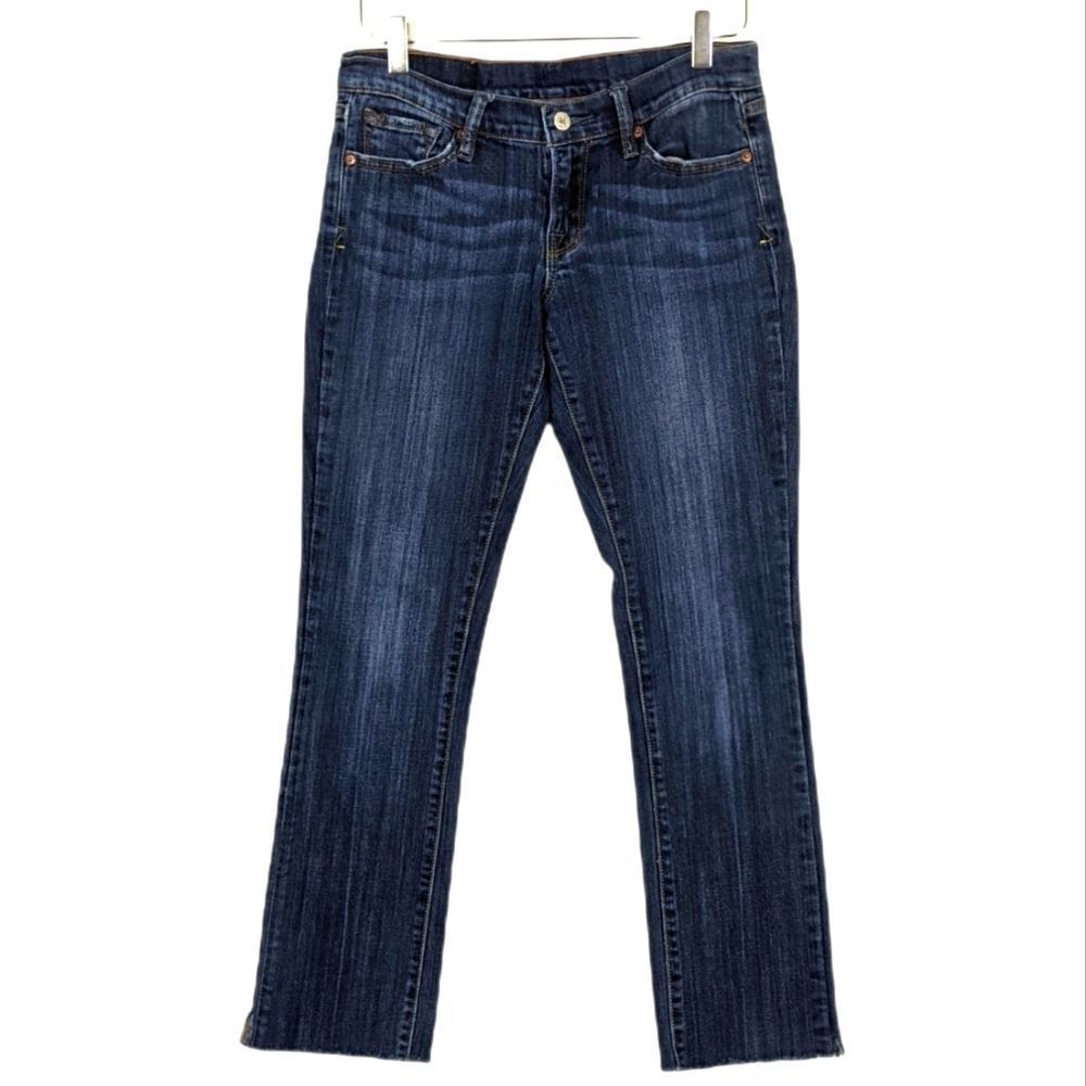 Lucky Brand Ankle Jeans Dark Wash Size 4/27